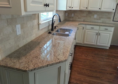 Natural granite countertops at Blue Coral Stoneworks in Greenville, SC