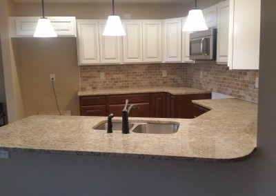 Natural Granite countertops at Blue Coral Stoneworks in Greenville, SC